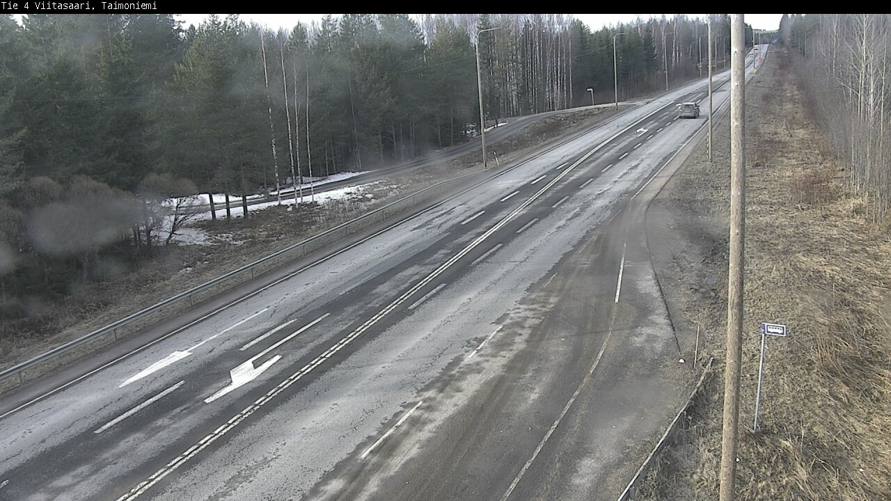 Weather Camera Image Road 4 Taimoniemi, Viitasaari, Keski-Suomi