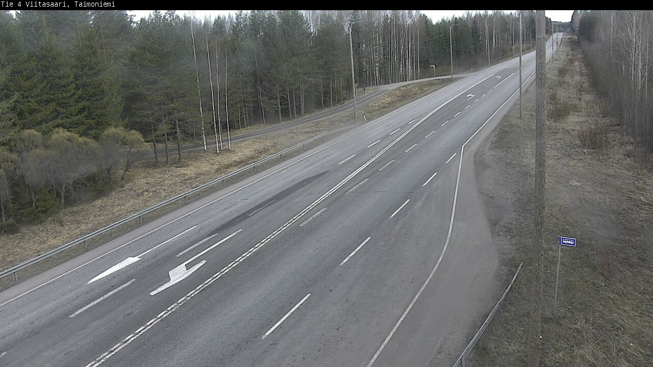 Weather Camera Image Väg 4 Taimoniemi, Viitasaari, Keski-Suomi