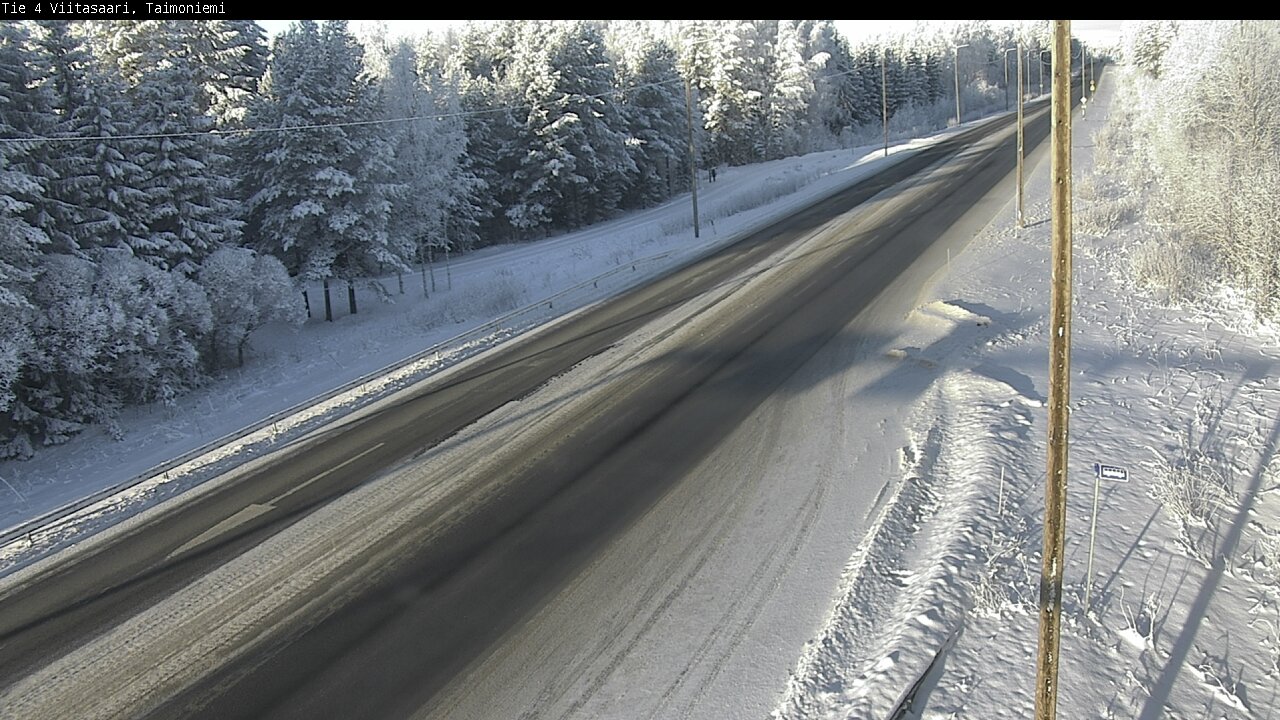 Weather Camera Image Road 4 Taimoniemi, Viitasaari, Keski-Suomi