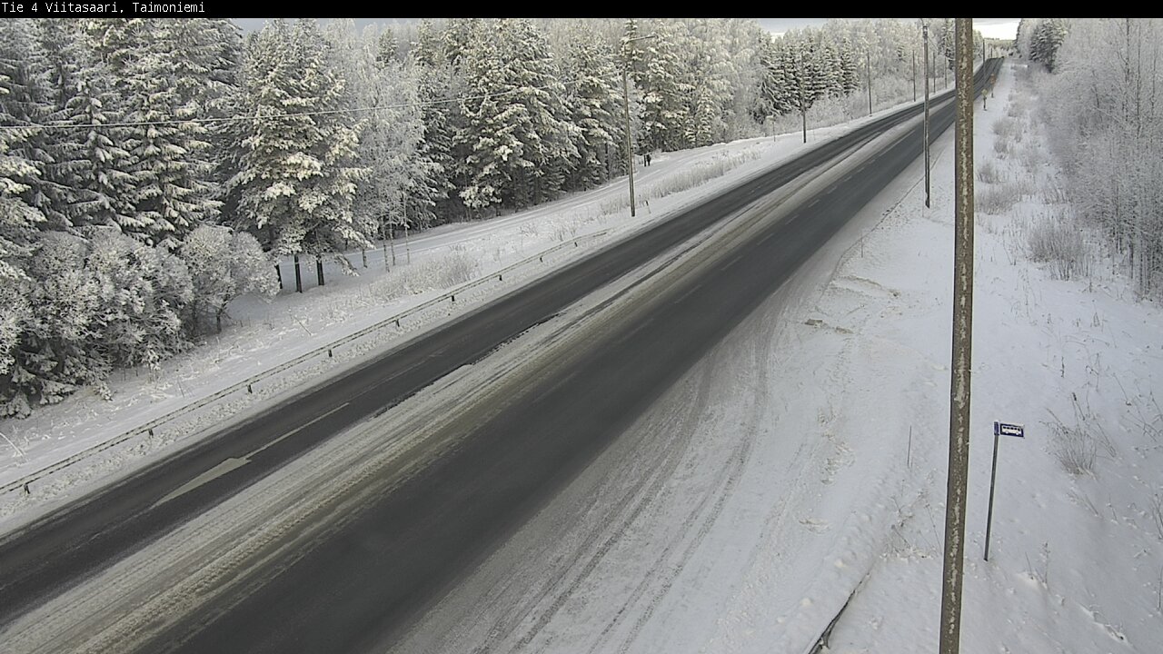 Weather Camera Image Road 4 Taimoniemi, Viitasaari, Keski-Suomi