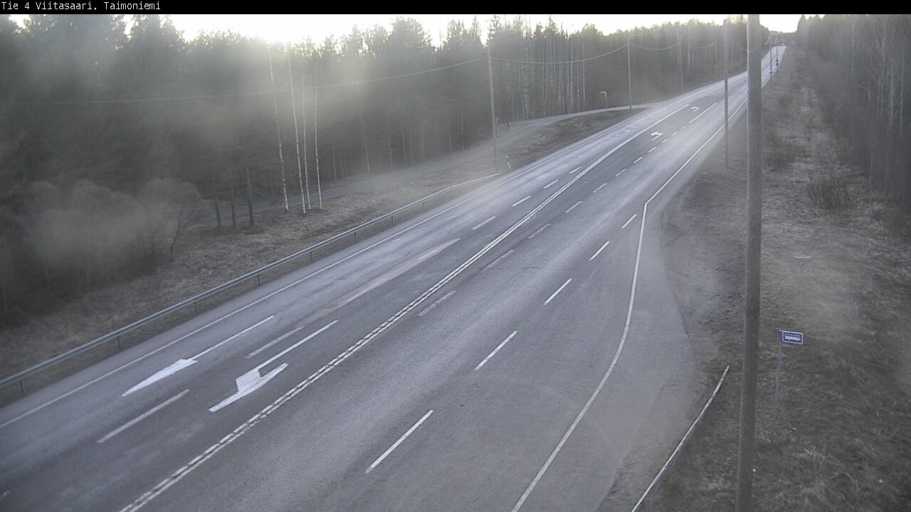 Kelikamerat Kuva Tie 4 Taimoniemi, Viitasaari, Keski-Suomi