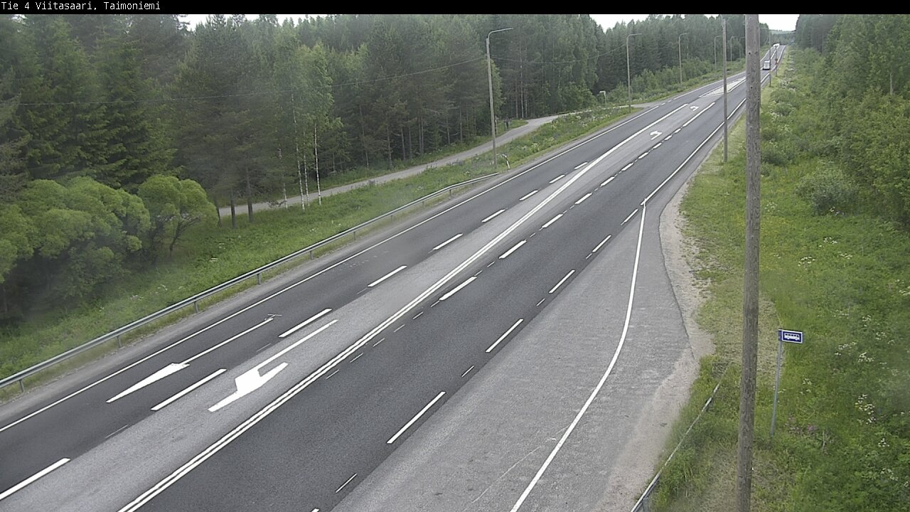 Kelikamerat Kuva Tie 4 Taimoniemi, Viitasaari, Keski-Suomi