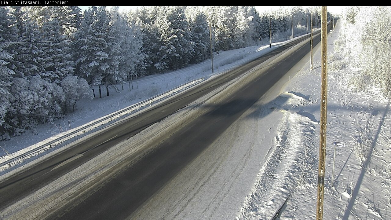 Weather Camera Image Road 4 Taimoniemi, Viitasaari, Keski-Suomi