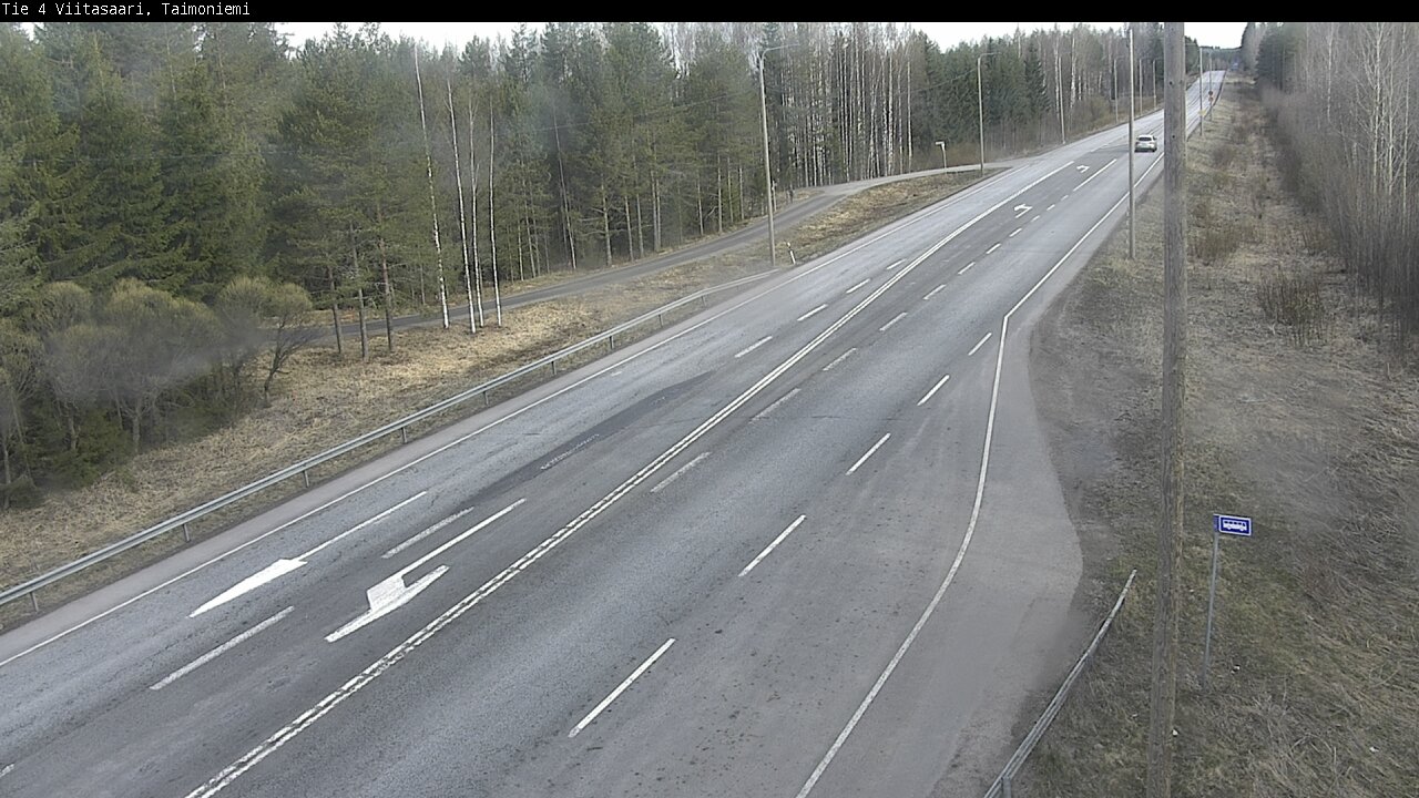 Weather Camera Image Väg 4 Taimoniemi, Viitasaari, Keski-Suomi