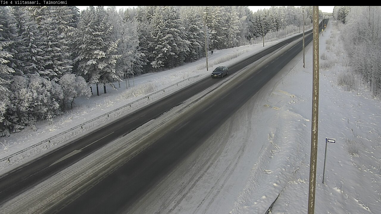 Weather Camera Image Road 4 Taimoniemi, Viitasaari, Keski-Suomi