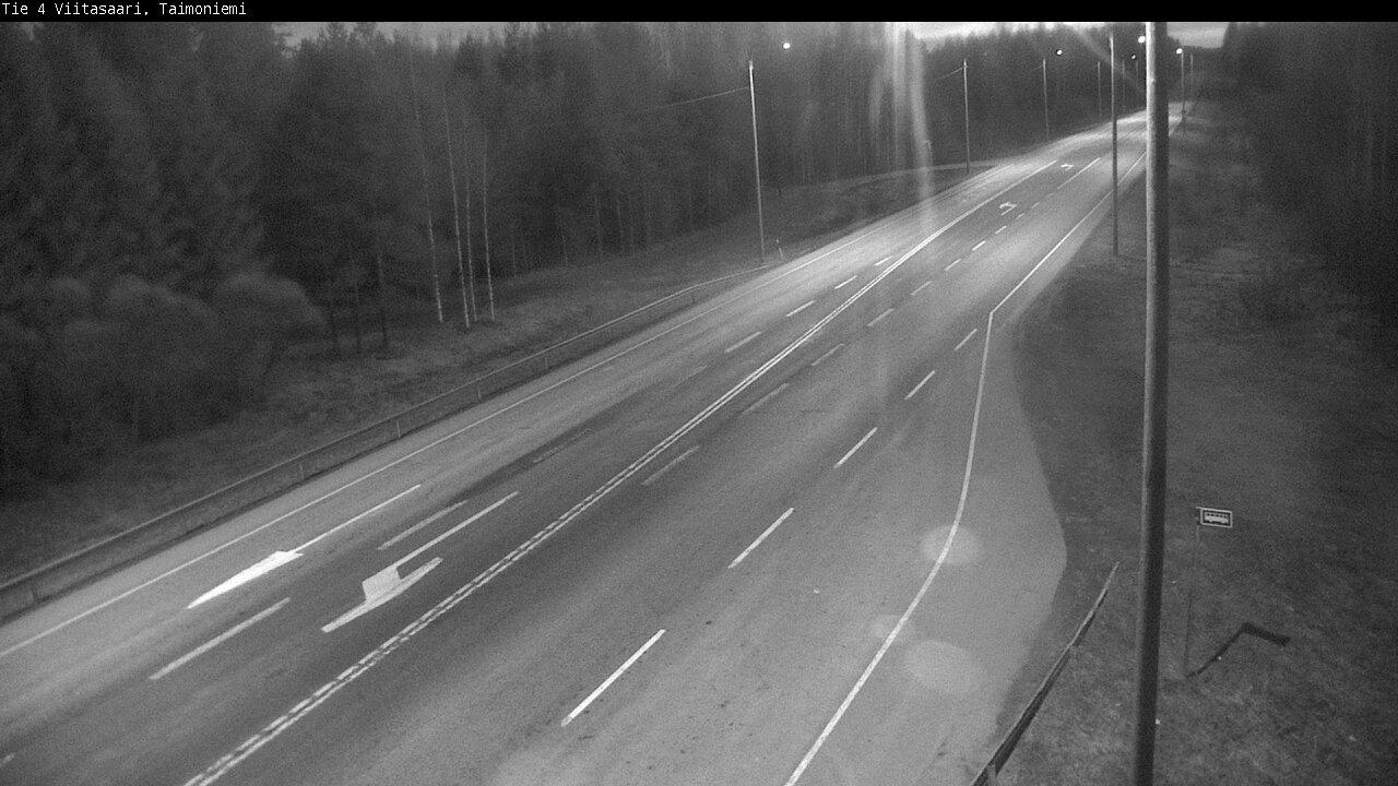 Weather Camera Image Väg 4 Taimoniemi, Viitasaari, Keski-Suomi