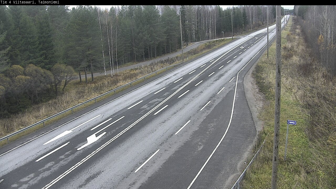 Weather Camera Image Road 4 Taimoniemi, Viitasaari, Keski-Suomi