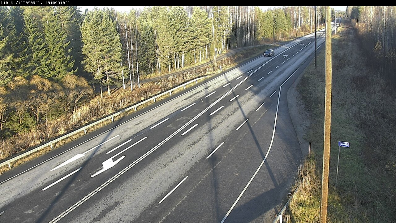 Kelikamerat Kuva Tie 4 Taimoniemi, Viitasaari, Keski-Suomi