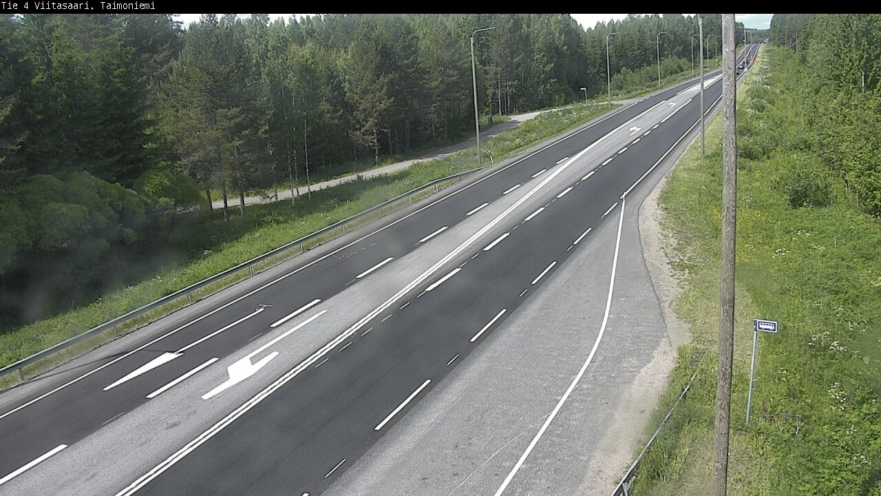 Kelikamerat Kuva Tie 4 Taimoniemi, Viitasaari, Keski-Suomi