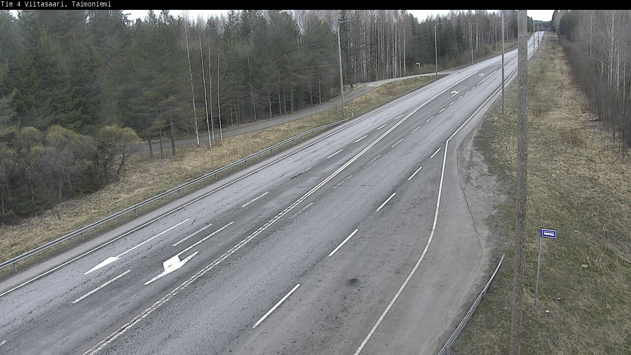 Weather Camera Image Väg 4 Taimoniemi, Viitasaari, Keski-Suomi