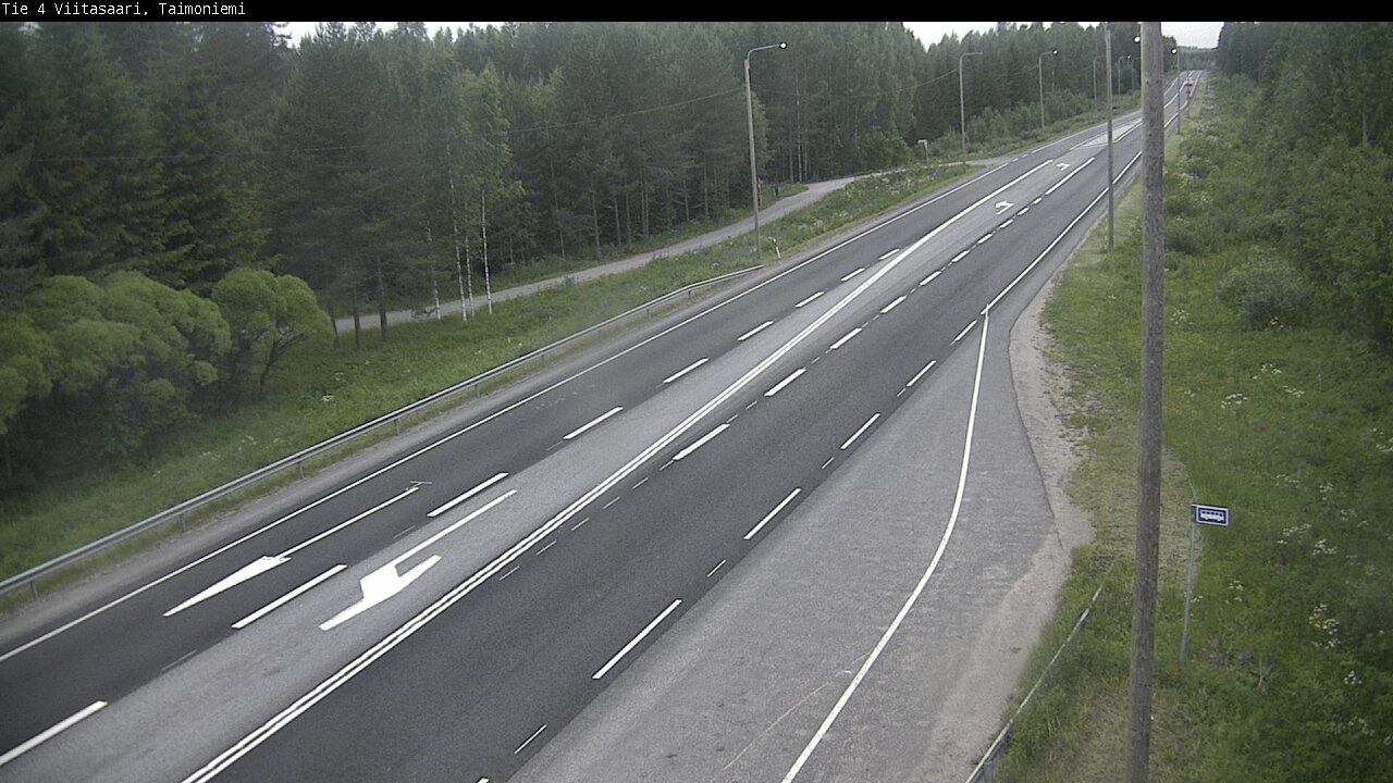 Kelikamerat Kuva Tie 4 Taimoniemi, Viitasaari, Keski-Suomi