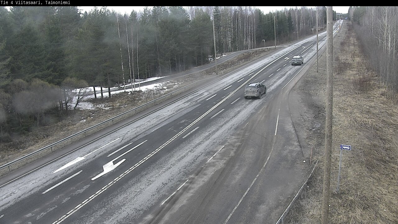 Weather Camera Image Road 4 Taimoniemi, Viitasaari, Keski-Suomi