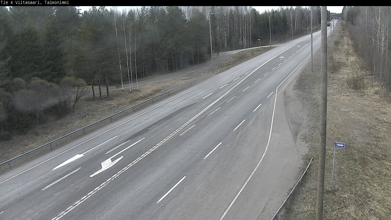 Kelikamerat Kuva Tie 4 Taimoniemi, Viitasaari, Keski-Suomi