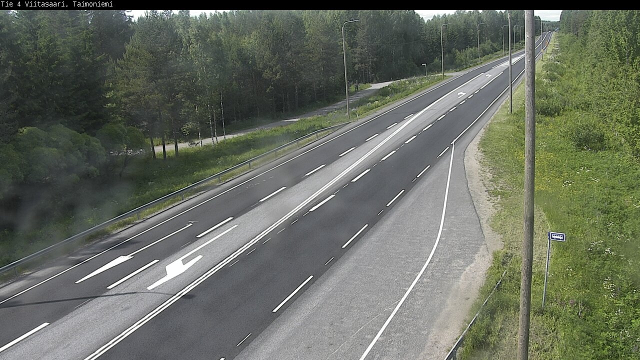 Kelikamerat Kuva Tie 4 Taimoniemi, Viitasaari, Keski-Suomi