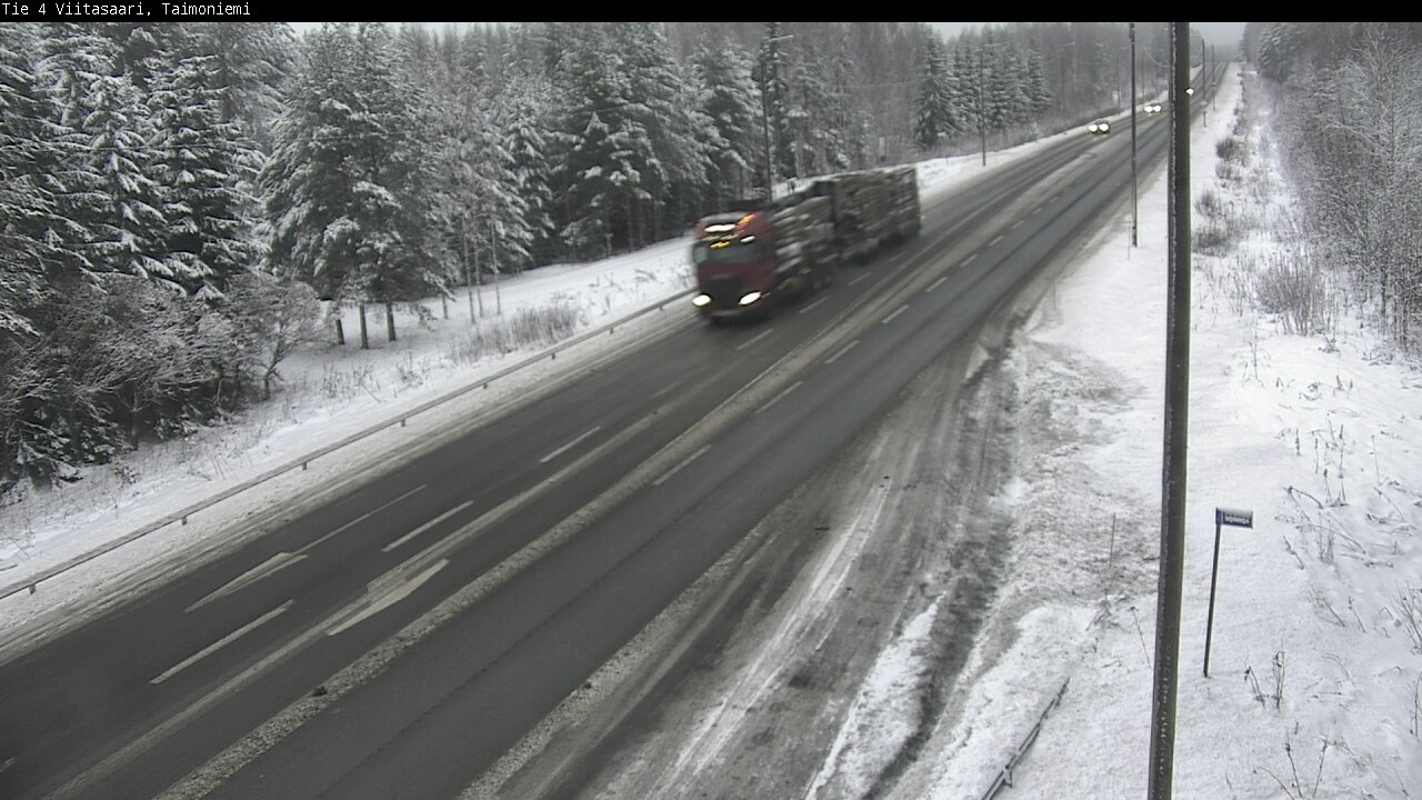 Weather Camera Image Väg 4 Taimoniemi, Viitasaari, Keski-Suomi