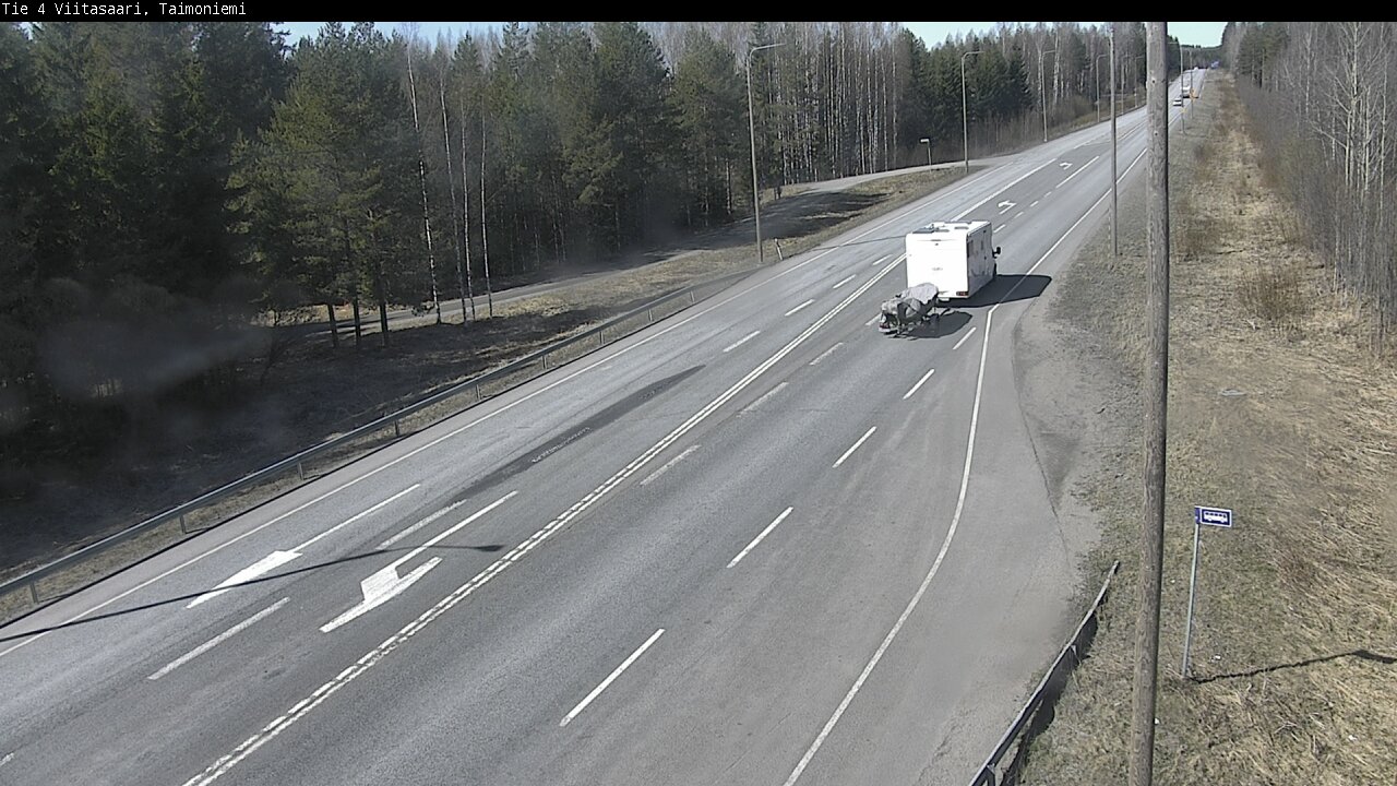 Kelikamerat Kuva Tie 4 Taimoniemi, Viitasaari, Keski-Suomi