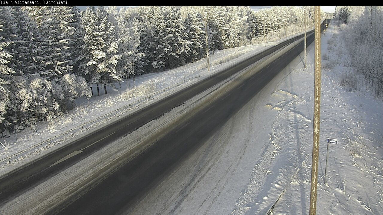 Weather Camera Image Road 4 Taimoniemi, Viitasaari, Keski-Suomi