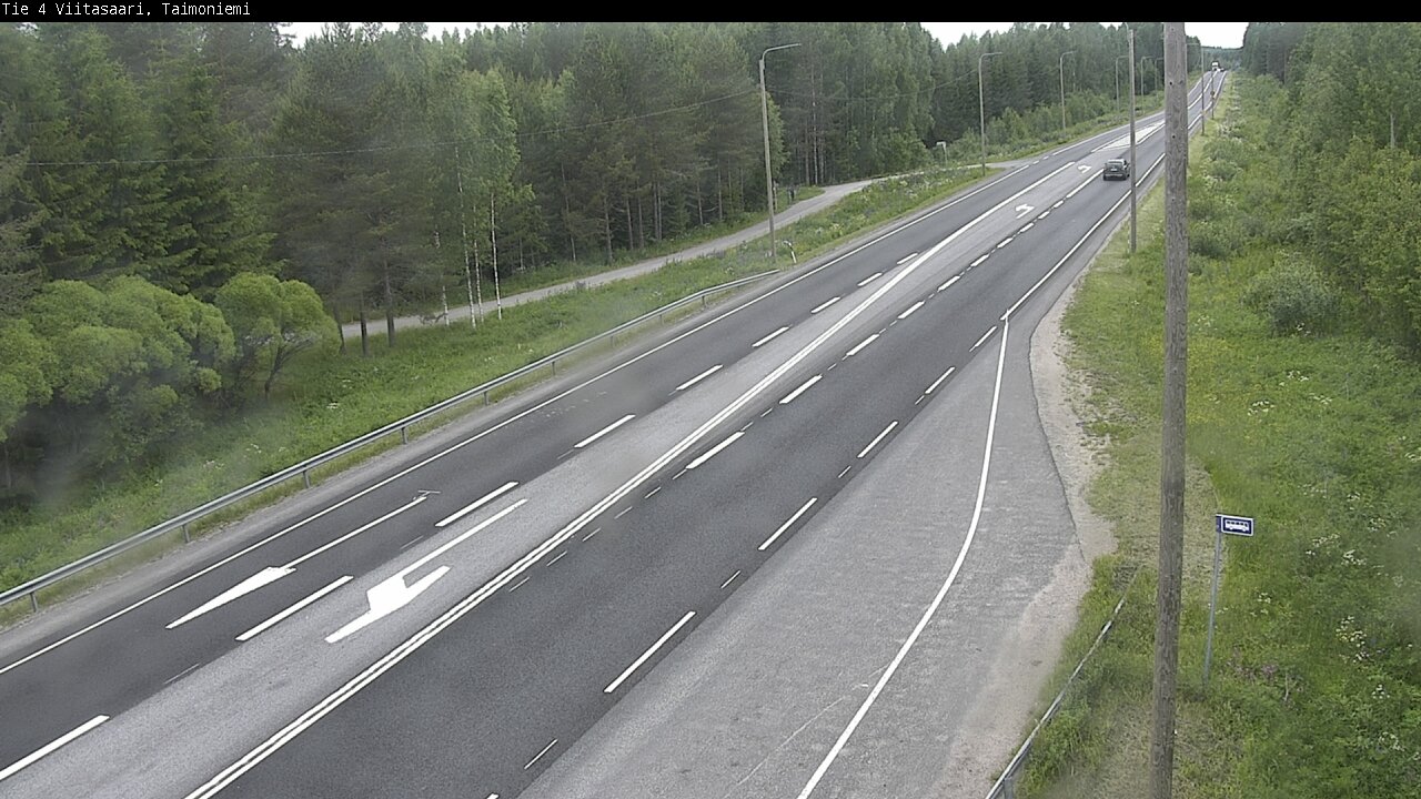 Kelikamerat Kuva Tie 4 Taimoniemi, Viitasaari, Keski-Suomi