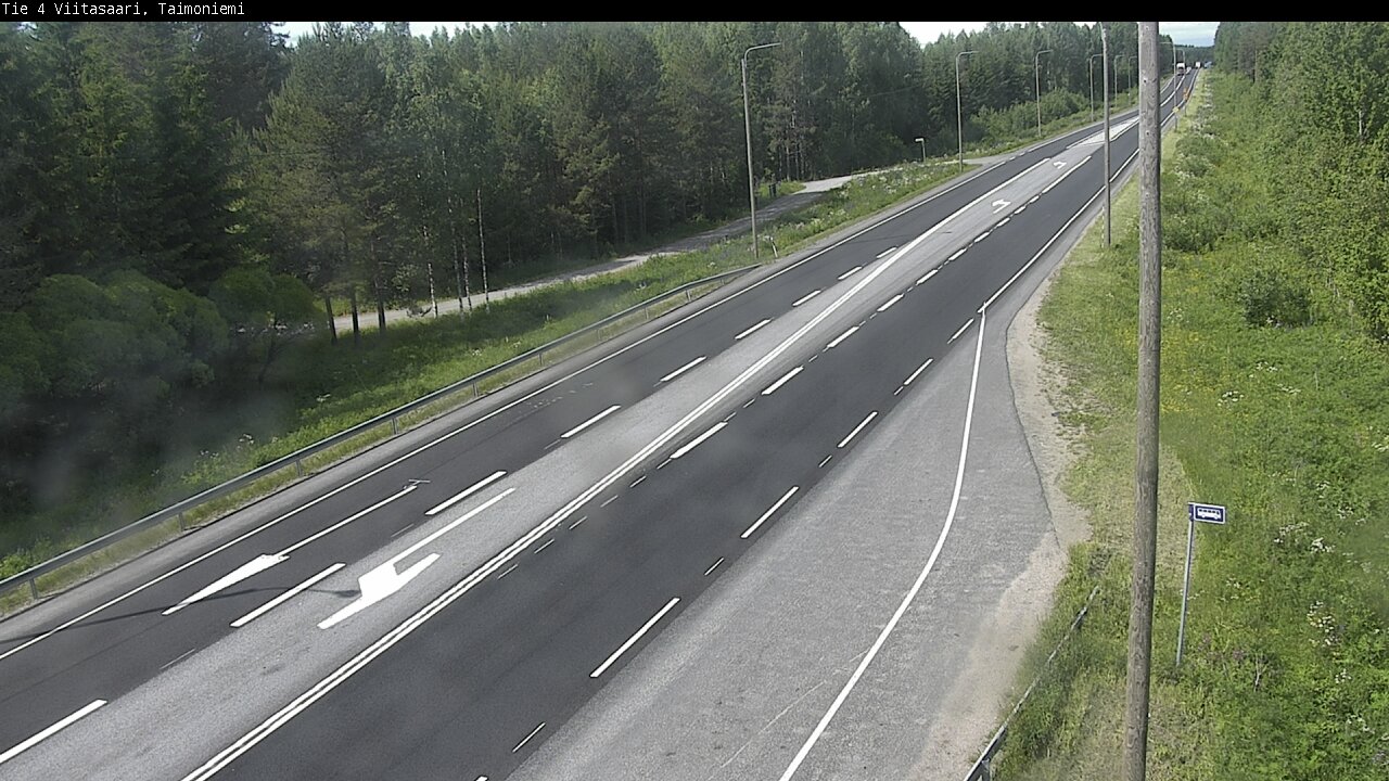 Kelikamerat Kuva Tie 4 Taimoniemi, Viitasaari, Keski-Suomi
