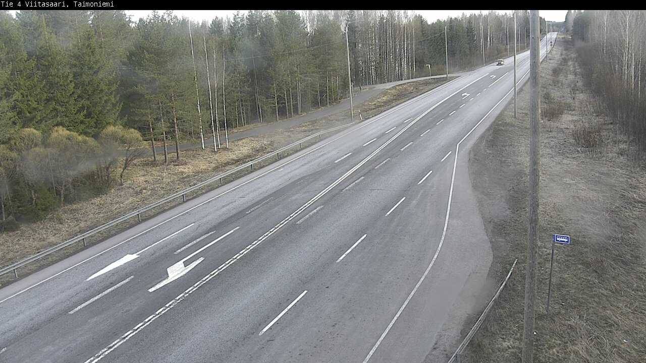 Weather Camera Image Väg 4 Taimoniemi, Viitasaari, Keski-Suomi