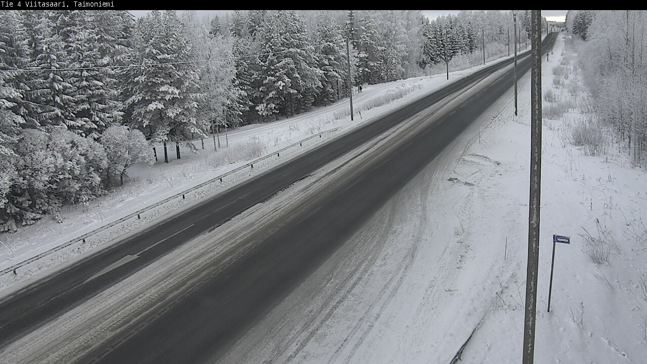 Weather Camera Image Road 4 Taimoniemi, Viitasaari, Keski-Suomi
