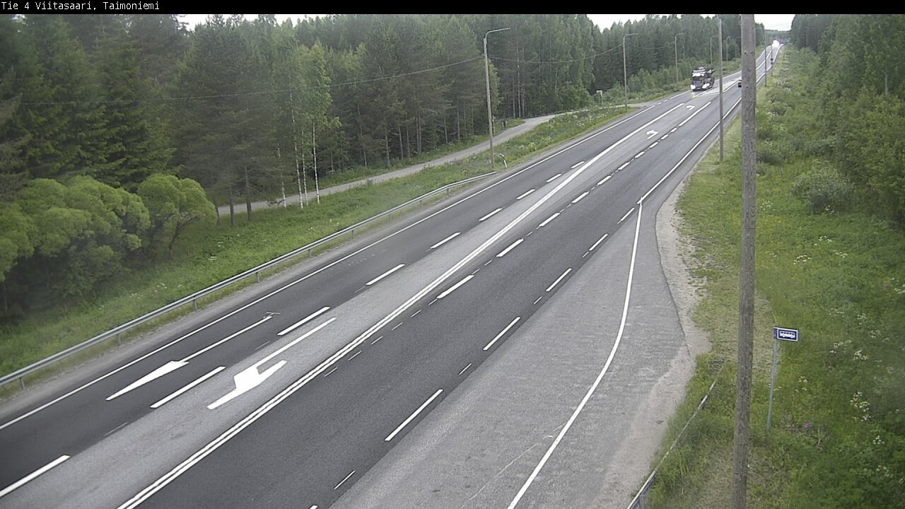 Kelikamerat Kuva Tie 4 Taimoniemi, Viitasaari, Keski-Suomi