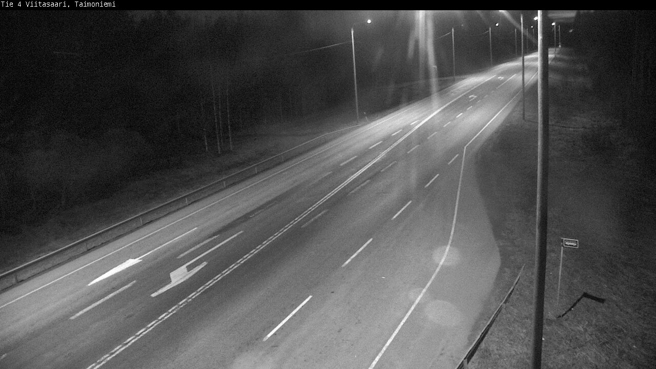 Weather Camera Image Road 4 Taimoniemi, Viitasaari, Keski-Suomi