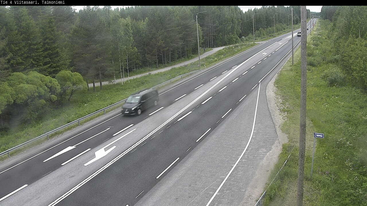 Kelikamerat Kuva Tie 4 Taimoniemi, Viitasaari, Keski-Suomi