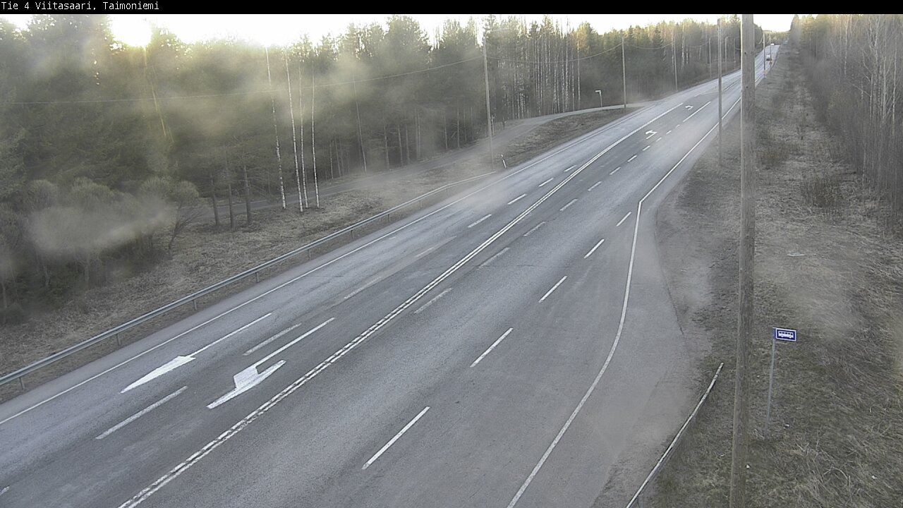Kelikamerat Kuva Tie 4 Taimoniemi, Viitasaari, Keski-Suomi