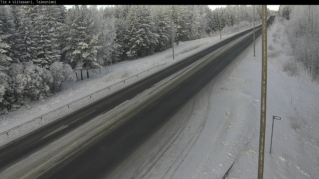 Weather Camera Image Road 4 Taimoniemi, Viitasaari, Keski-Suomi