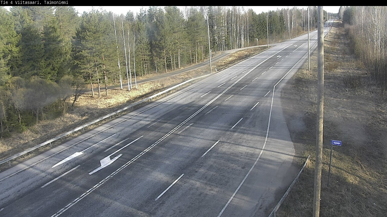 Kelikamerat Kuva Tie 4 Taimoniemi, Viitasaari, Keski-Suomi