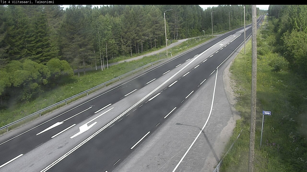 Kelikamerat Kuva Tie 4 Taimoniemi, Viitasaari, Keski-Suomi