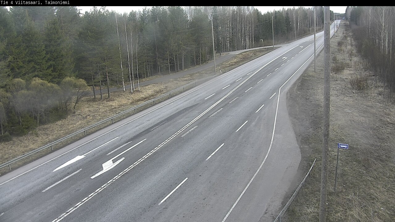 Weather Camera Image Väg 4 Taimoniemi, Viitasaari, Keski-Suomi