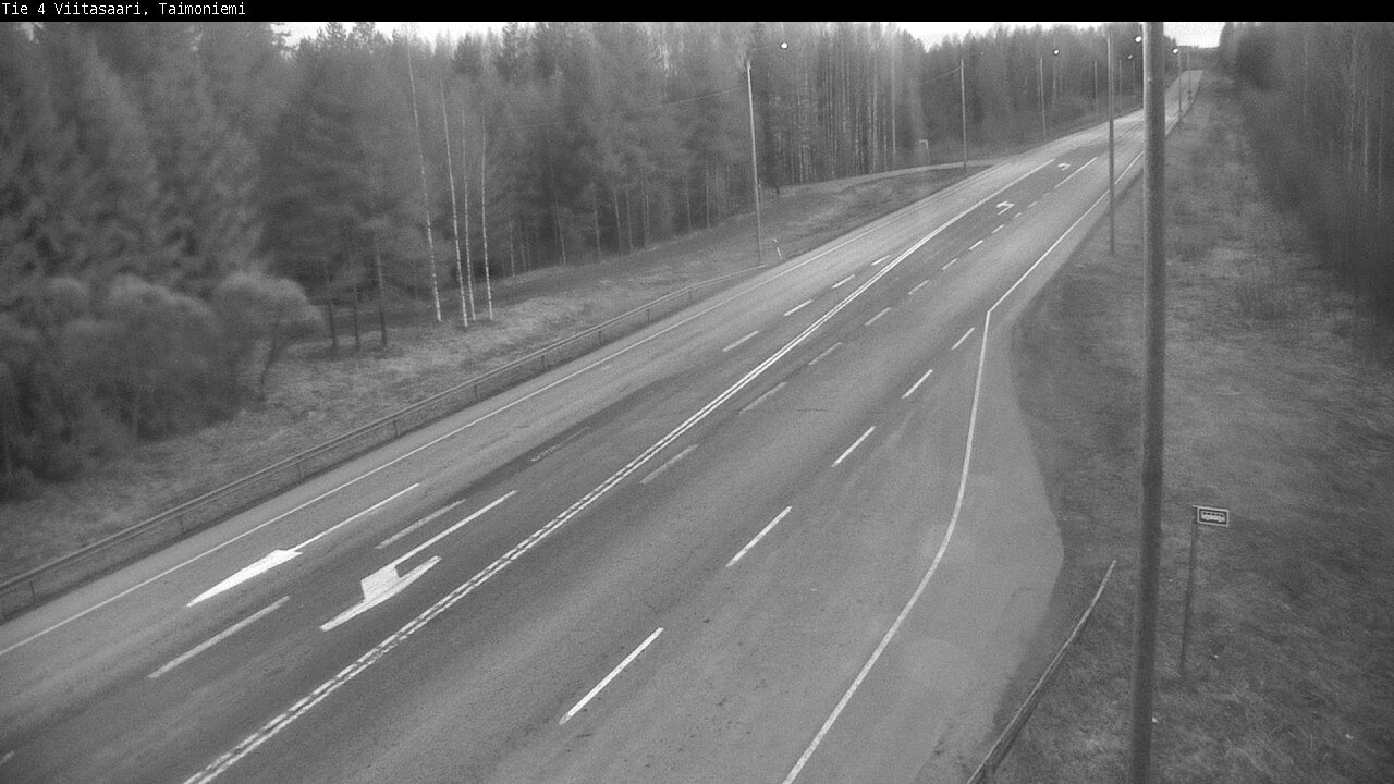 Weather Camera Image Väg 4 Taimoniemi, Viitasaari, Keski-Suomi