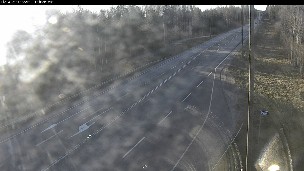 Weather Camera Image Road 4 Taimoniemi, Viitasaari, Keski-Suomi