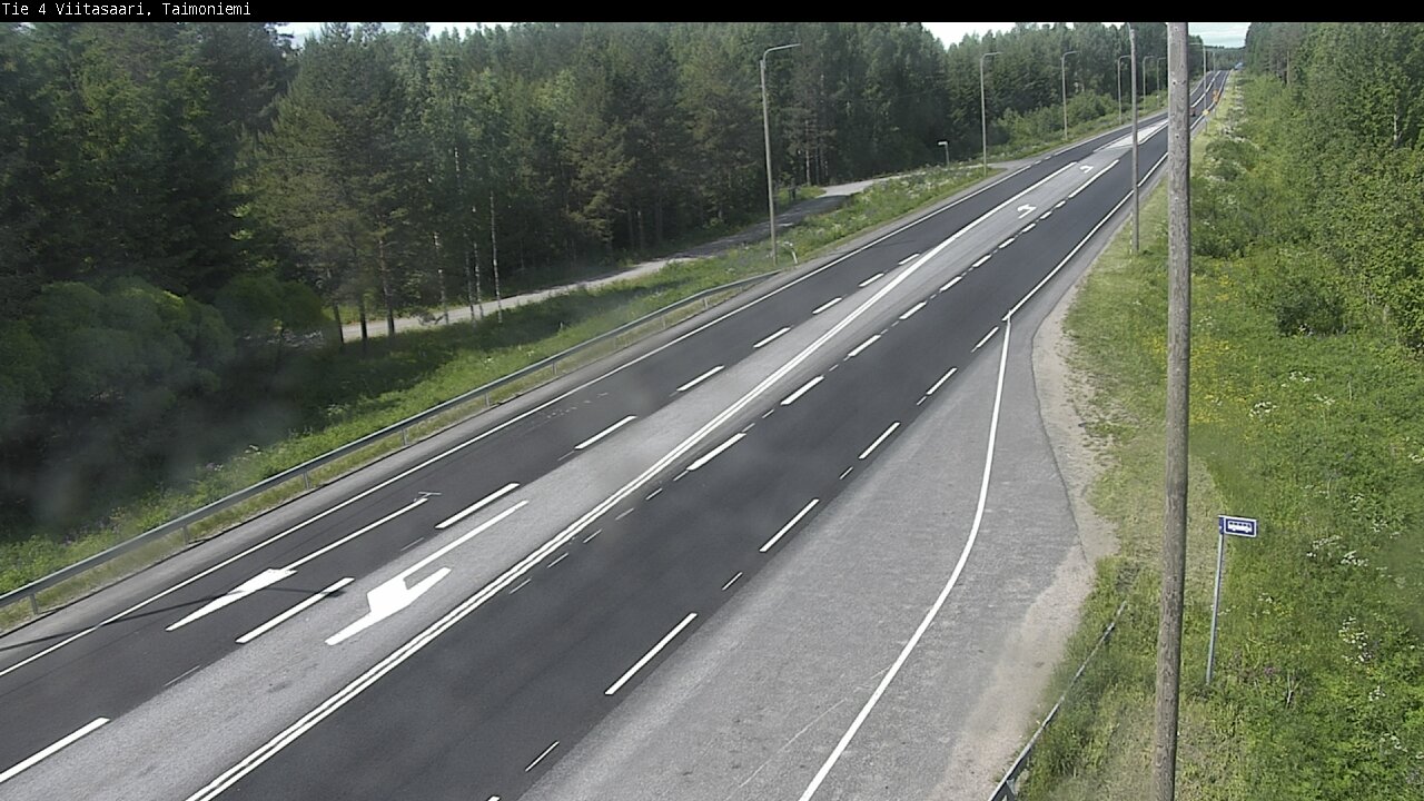 Kelikamerat Kuva Tie 4 Taimoniemi, Viitasaari, Keski-Suomi