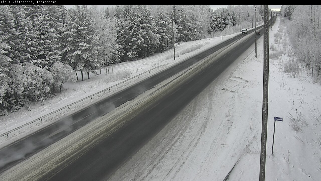 Weather Camera Image Road 4 Taimoniemi, Viitasaari, Keski-Suomi