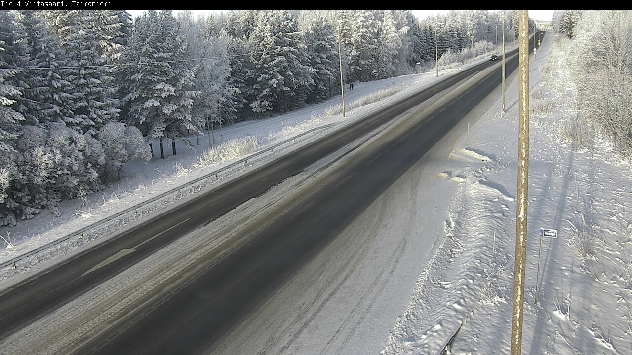 Weather Camera Image Road 4 Taimoniemi, Viitasaari, Keski-Suomi