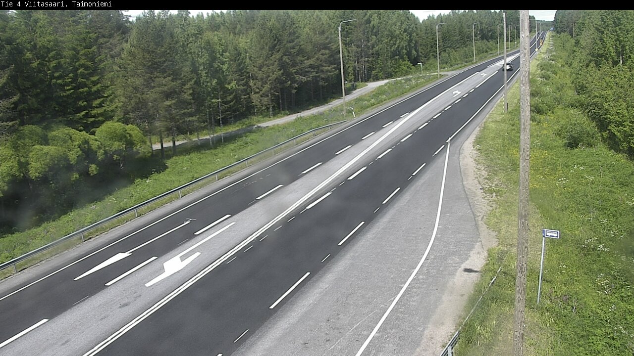 Kelikamerat Kuva Tie 4 Taimoniemi, Viitasaari, Keski-Suomi