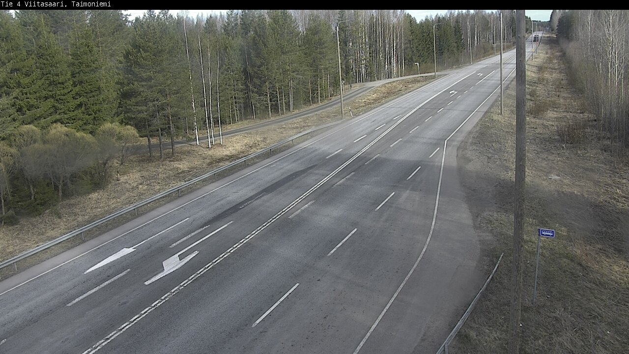 Weather Camera Image Väg 4 Taimoniemi, Viitasaari, Keski-Suomi