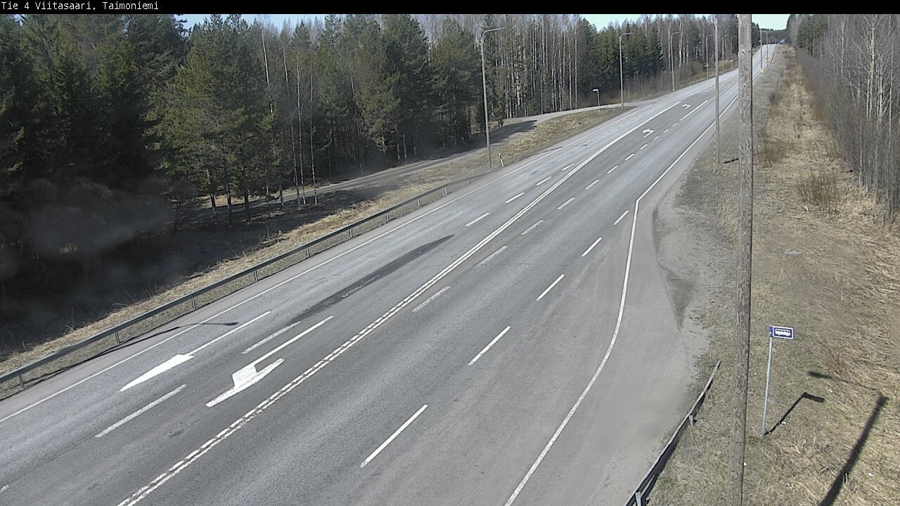 Kelikamerat Kuva Tie 4 Taimoniemi, Viitasaari, Keski-Suomi