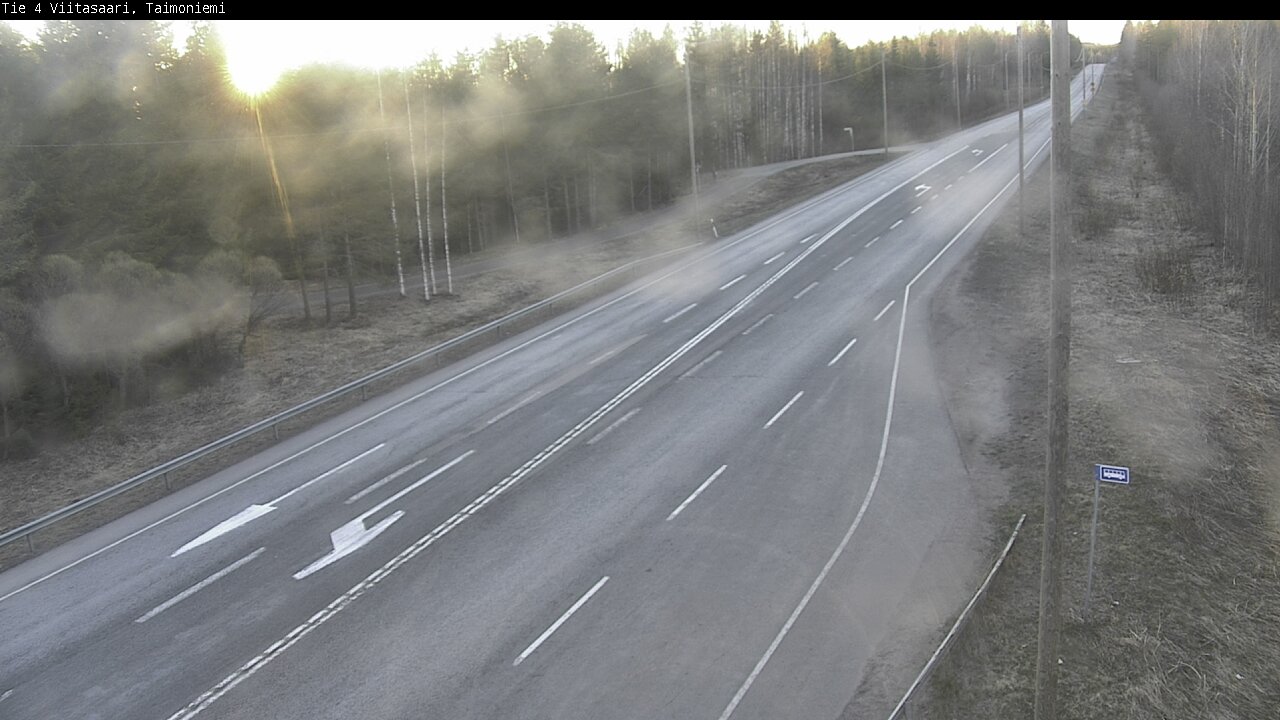 Kelikamerat Kuva Tie 4 Taimoniemi, Viitasaari, Keski-Suomi