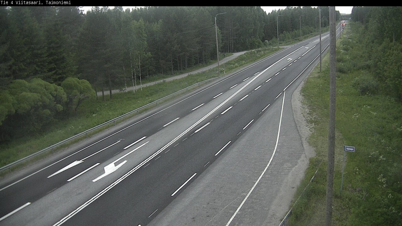 Kelikamerat Kuva Tie 4 Taimoniemi, Viitasaari, Keski-Suomi