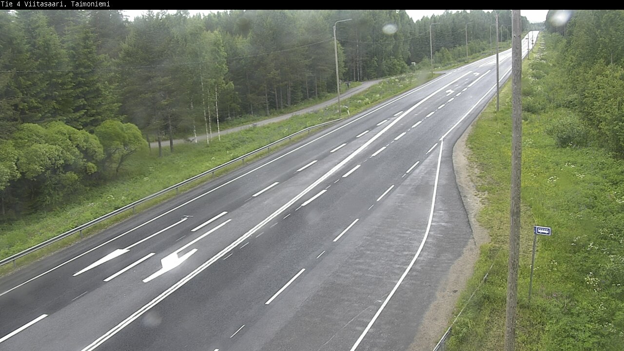 Weather Camera Image Väg 4 Taimoniemi, Viitasaari, Keski-Suomi