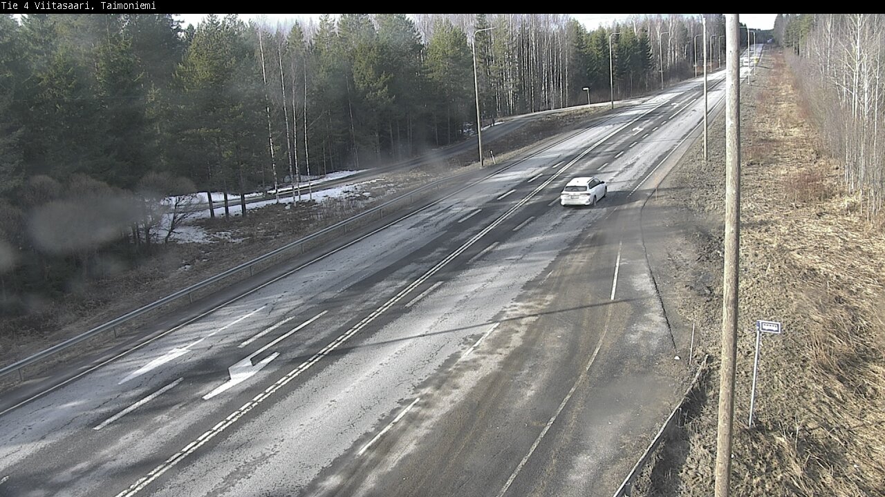 Weather Camera Image Road 4 Taimoniemi, Viitasaari, Keski-Suomi