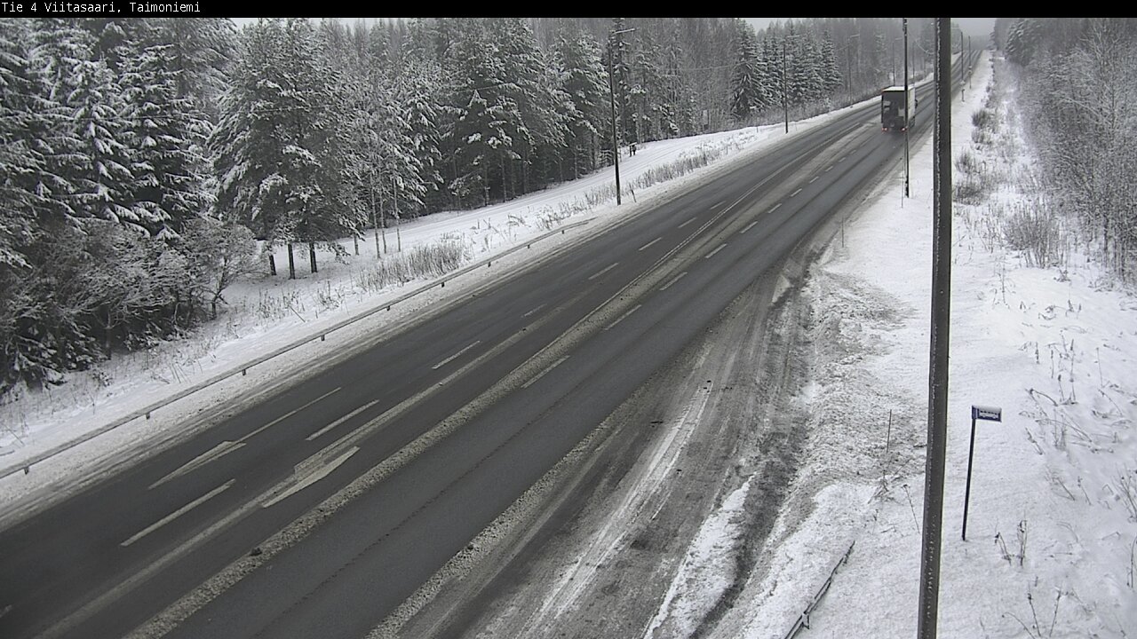Weather Camera Image Väg 4 Taimoniemi, Viitasaari, Keski-Suomi