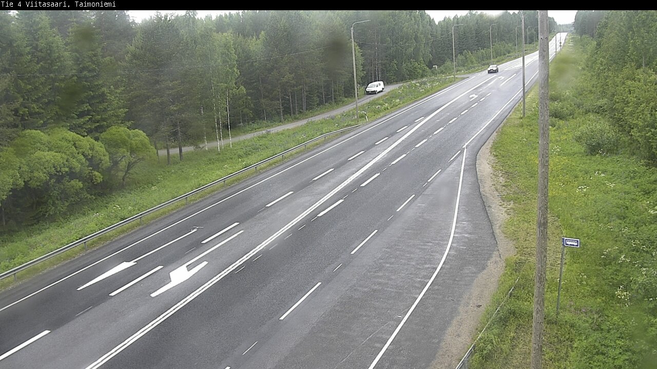 Weather Camera Image Road 4 Taimoniemi, Viitasaari, Keski-Suomi