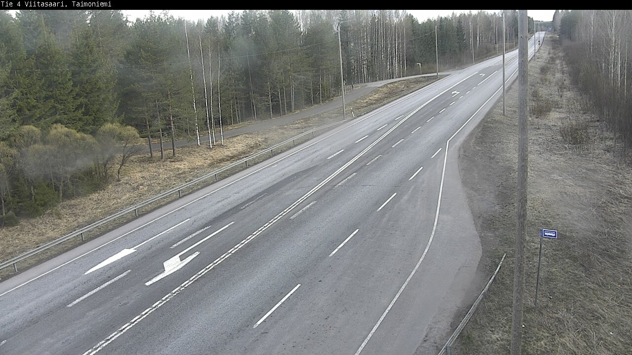 Weather Camera Image Väg 4 Taimoniemi, Viitasaari, Keski-Suomi