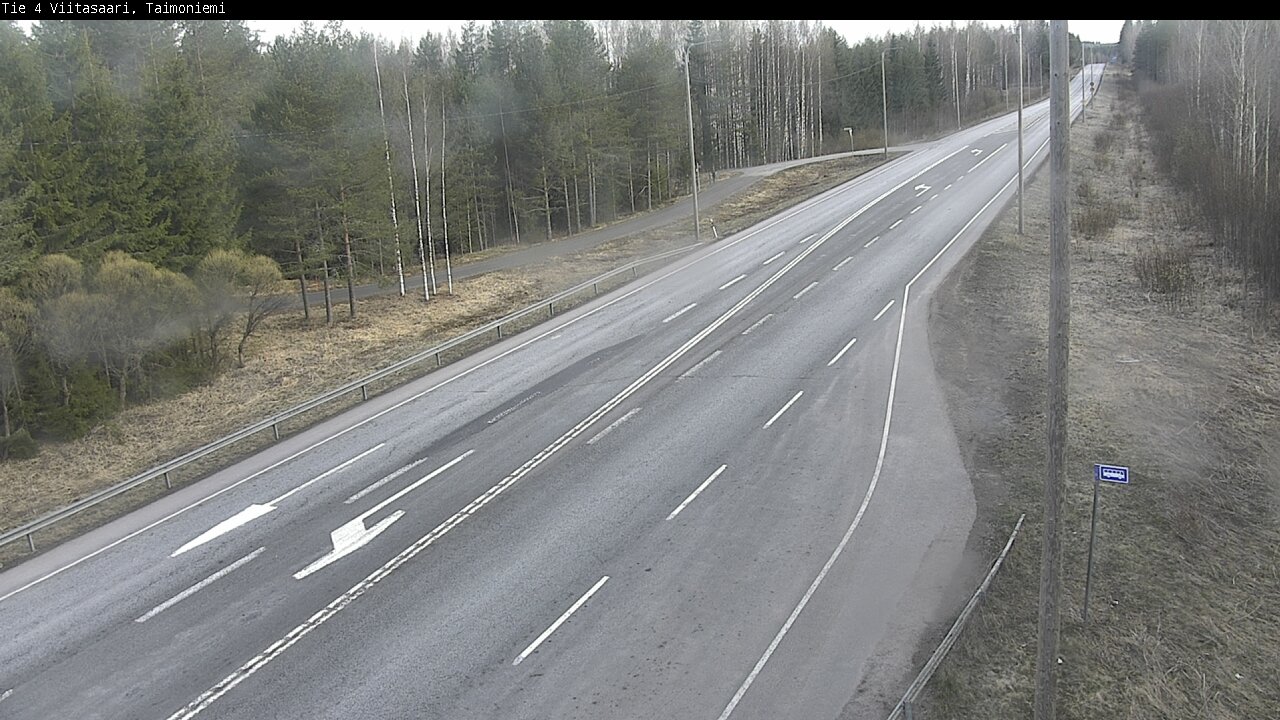 Weather Camera Image Väg 4 Taimoniemi, Viitasaari, Keski-Suomi