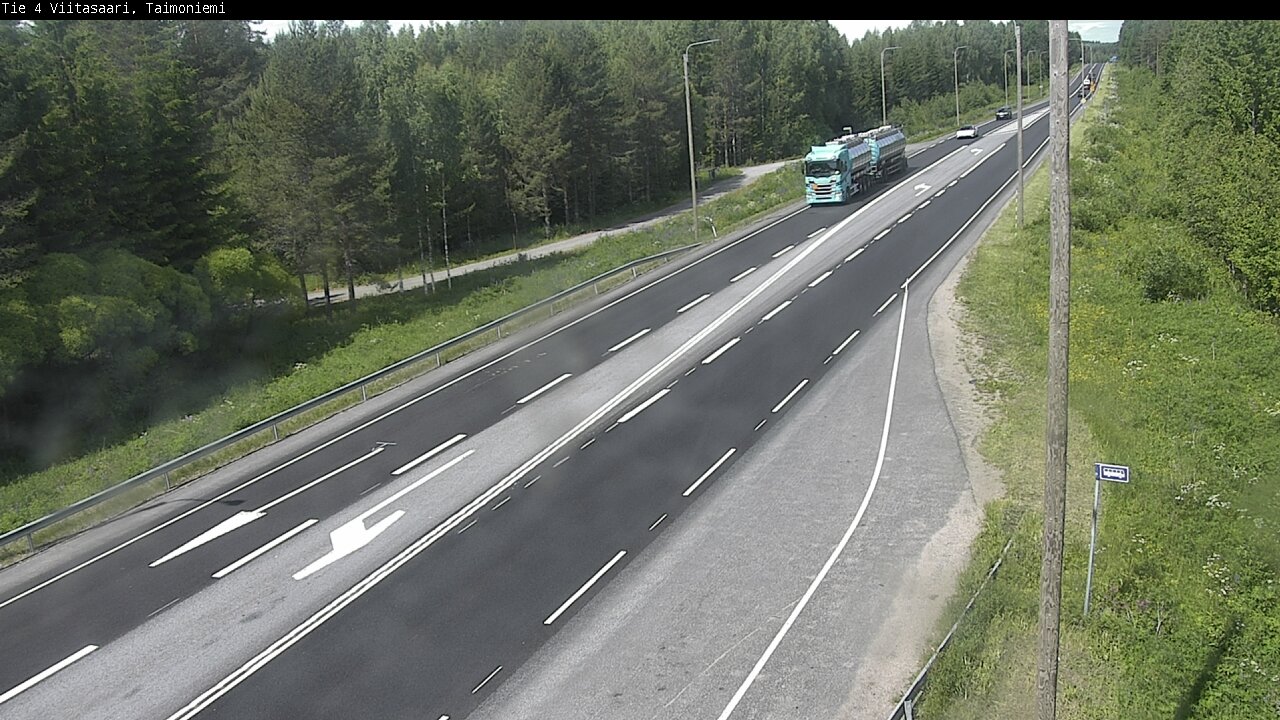 Kelikamerat Kuva Tie 4 Taimoniemi, Viitasaari, Keski-Suomi
